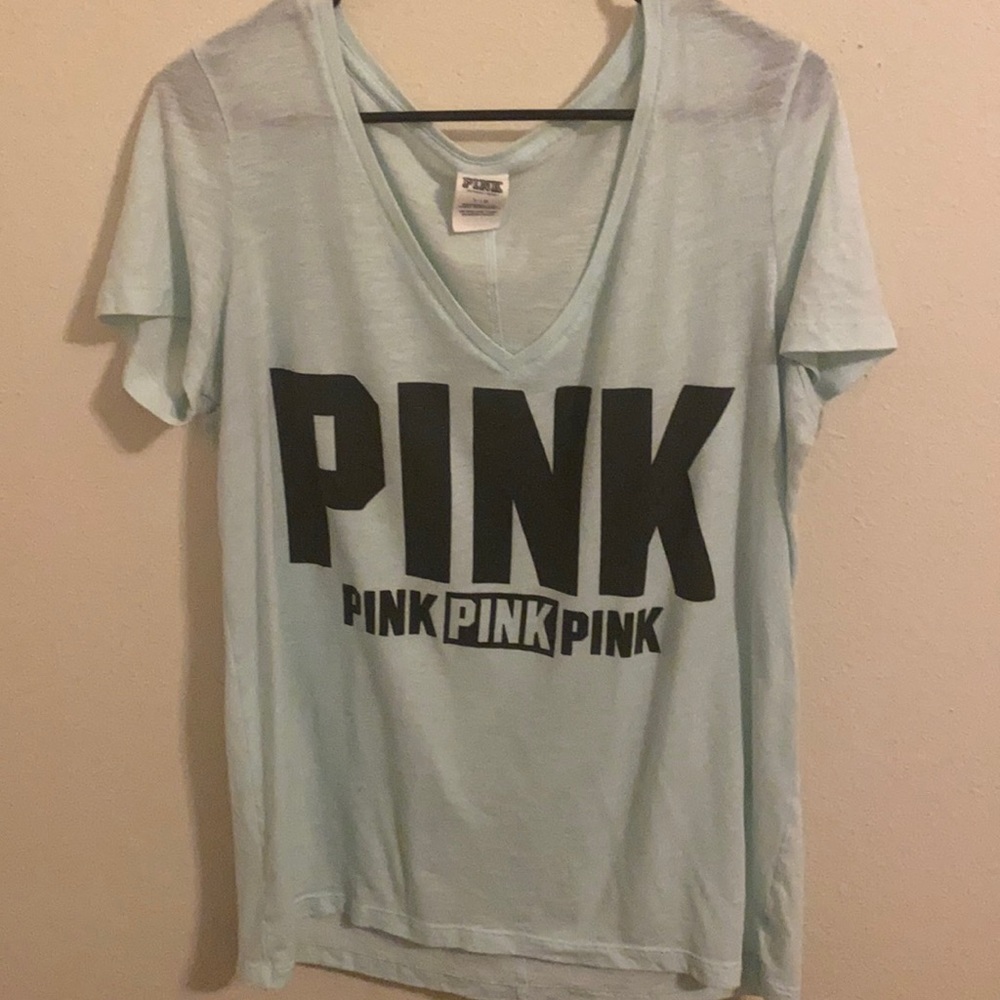 Short sleeve mint PINK t shirt